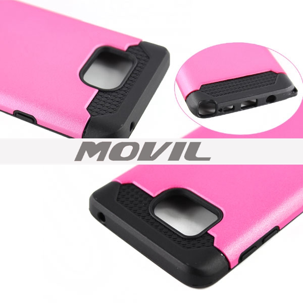 NP-2438 2 en 1 tpu    pc funda  para Samsung Note 5-2